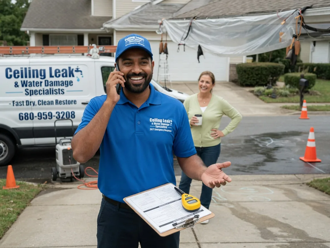 Ceiling Leak Cleanup Pitcher, NY FAQs